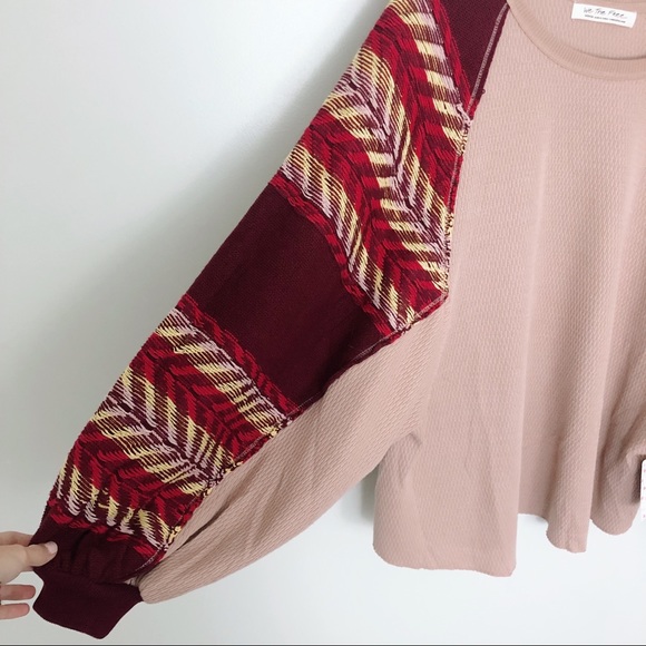 SOLD NWT Free People Rainbow Dreams Sweater - Picture 4 of 8